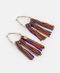 New BIJOUX CHABANA AVEC PETITES PERLES OU PERLES - MULTICOLORE VIOLET Femme Bijoux