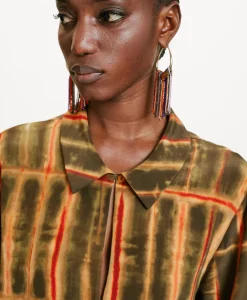 Online BLOUSE SACHI EN CRÊPE DE CHINE IMPRIMÉ - Femme Chemises Et Blouses