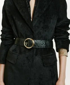 Discount CEINTURE DANSHI EN ÉCO-CUIR LAMINÉ - Femme Ceintures