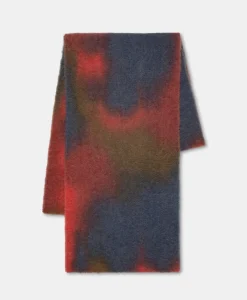 ÉCHARPE TEDORI PULVÉRISÉE ALPAGA LAINE - MULTICOLORE ORANGE Femme Écharpes
