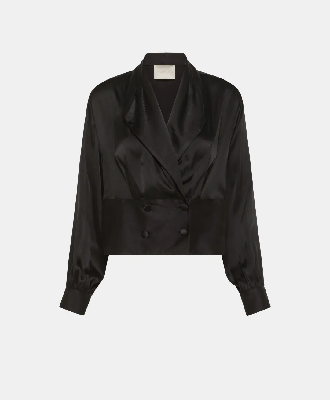 Clearance CHEMISIER AYUMI EN SOIE SANDWASHED UNIE - Femme Chemises Et Blouses