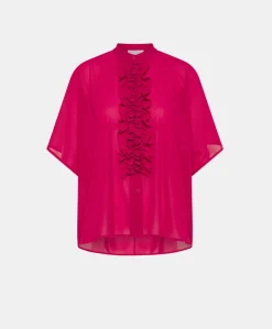 Discount CHEMISIER BERENICE EN GEORGETTE - Femme Chemises Et Blouses