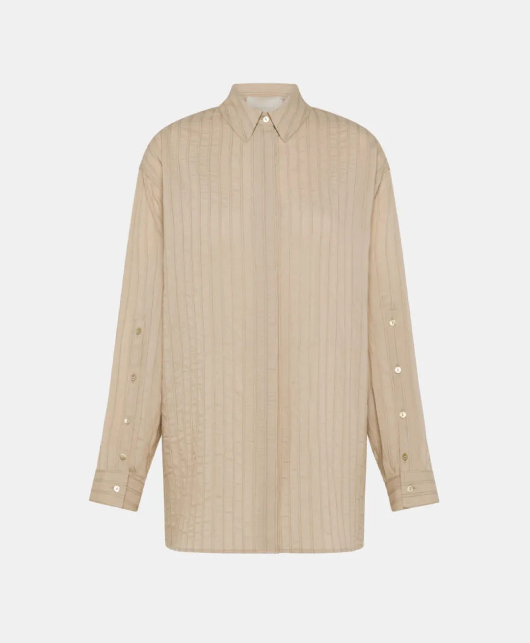 Hot CHEMISIER IWAKI EN POPELINE FAÇONNÉE - Femme Chemises Et Blouses