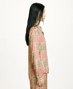 Best CHEMISIER MEUDON EN VISCOSE JACQUARD IMPRIMÉE - Femme Chemises Et Blouses