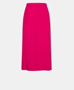 Sale JUPE GETA EN ACÉTATE/SOIE UNI - Femme Jupes Et Shorts