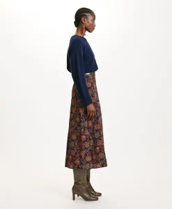 Best JUPE TAKUMA EN CRÊPE DE CHINE IMPRIMÉ - Femme Jupes Et Shorts