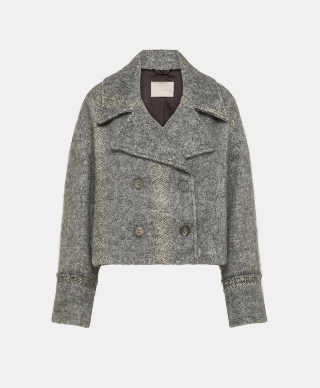 Outlet MANTEAU KENPI EN PANNE LAINE ALPAGA EN GAZE - Femme Manteaux