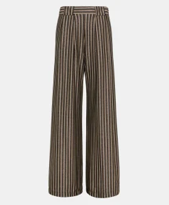 Clearance PANTALON ASPEN EN JERSEY LUREX - MULTICOLORE CUIVRE Femme Pantalons