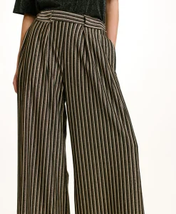 Clearance PANTALON ASPEN EN JERSEY LUREX - MULTICOLORE CUIVRE Femme Pantalons