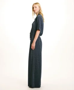 Outlet PANTALON ASPEN EN JERSEY LUREX - Femme Pantalons
