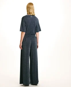 Outlet PANTALON ASPEN EN JERSEY LUREX - Femme Pantalons