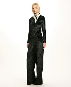 Outlet PANTALON BACCARAT EN VELOURS STRETCH - Femme Pantalons