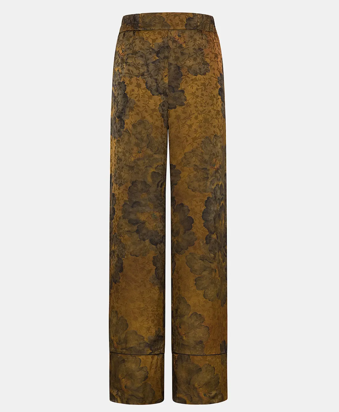 Discount PANTALON DAIKI EN VISCOSE JACQUARD IMPRIMÉE - Femme Pantalons