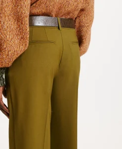 PANTALON DANGO EN LAINE FROIDE BISTRETCH - Femme Pantalons