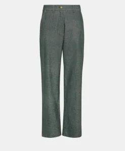 Clearance PANTALON FUCSIA BIS EN DENIM COTON LAINE STRETCH - FORÊT Femme Pantalons
