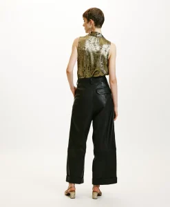 Discount PANTALON GRECALE EN NAPPA - Femme Pantalons