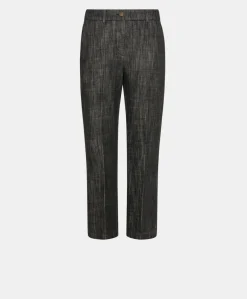 Online PANTALON INDRA EN DENIM COULEUR FERME - Femme Pantalons