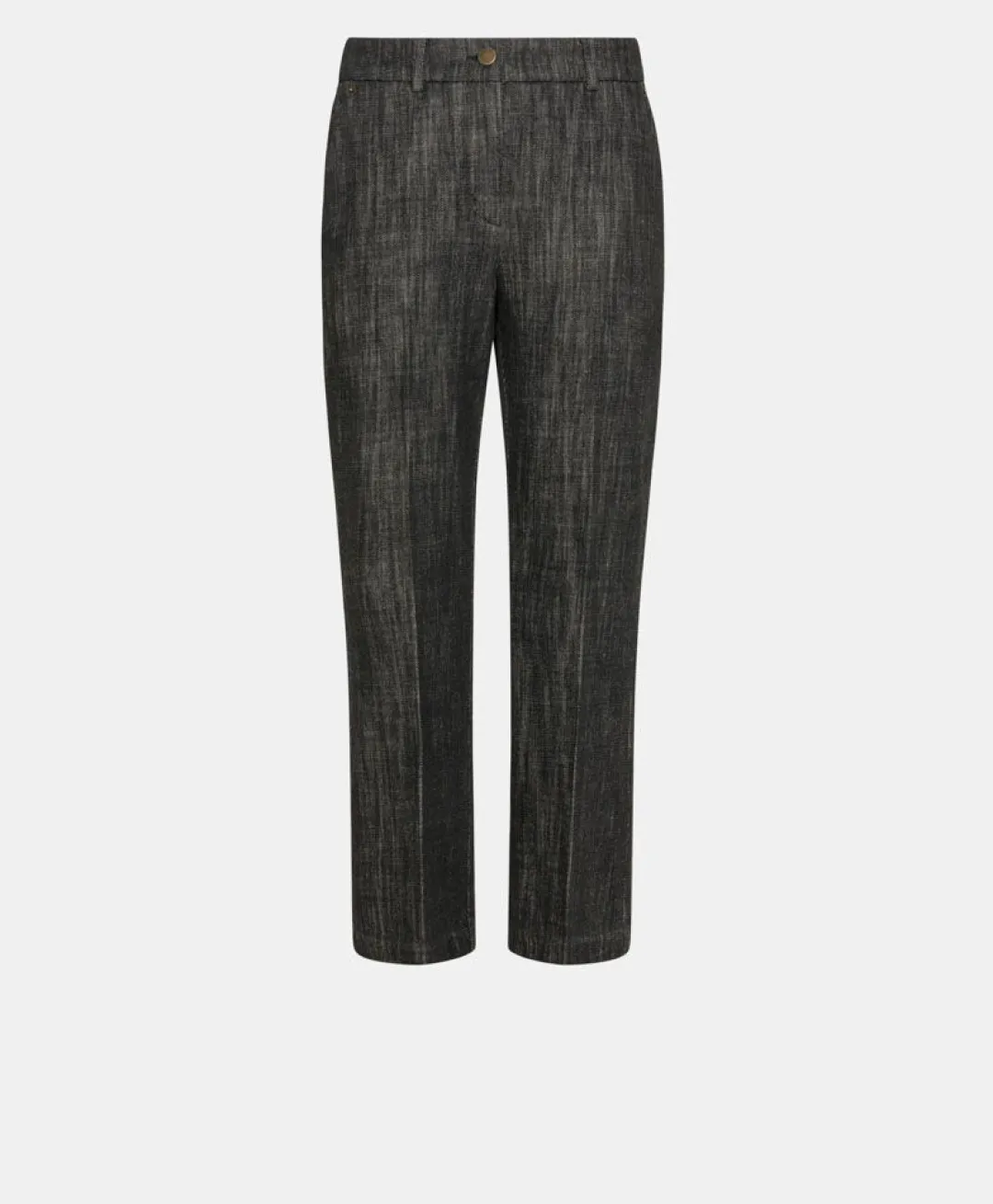 Online PANTALON INDRA EN DENIM COULEUR FERME - Femme Pantalons