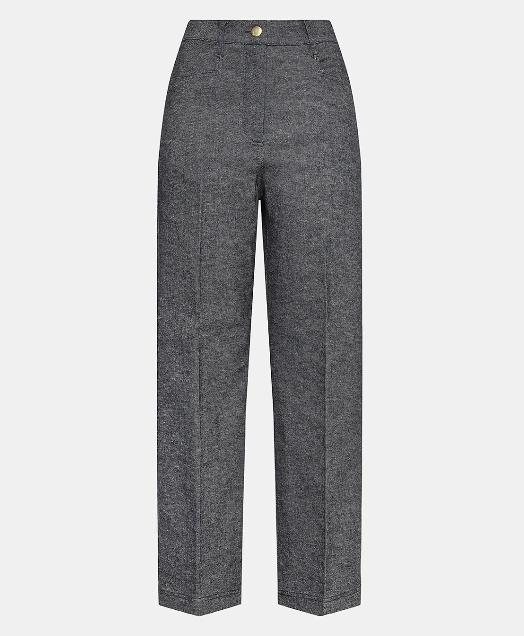 Outlet PANTALON JACQUES EN DENIM COTON LAINE STRETCH - BLEU JEAN Femme Pantalons