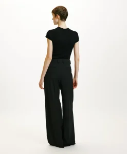 Best PANTALON KYOTO EN LAINE FROIDE BISTRETCH - Femme Pantalons