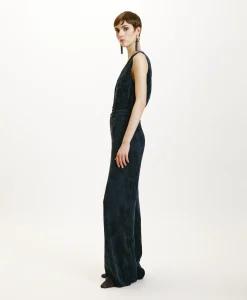Best PANTALON MISAKI EN LYONCEL VISCOSE JACQUARD - Femme Pantalons