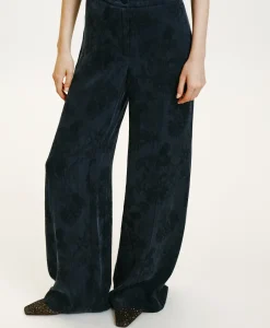 Best PANTALON MISAKI EN LYONCEL VISCOSE JACQUARD - Femme Pantalons