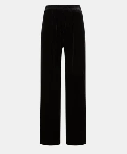 Best PANTALON PASCAL EN VELOURS MÉLANGE DE SOIE LISSE - Femme Pantalons