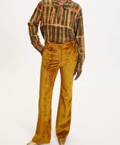 Sale PANTALON SATSUKI EN VELOURS CÔTELÉ STRETCH - Femme Pantalons