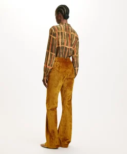 Sale PANTALON SATSUKI EN VELOURS CÔTELÉ STRETCH - Femme Pantalons