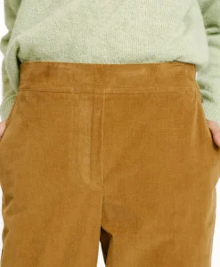 PANTALON YOKO EN VELOURS MILLERAIE STRETCH - Femme Pantalons