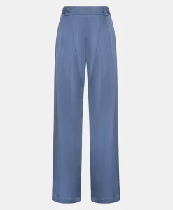 Online PANTALONI LANZAROTE BIS 2 EN SOIE LAVÉE - PAPIER SUCRE Femme Costumes