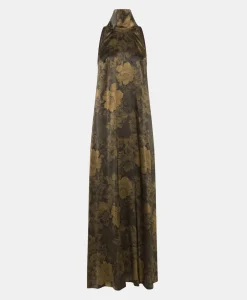 Online ROBE AKENO EN SATIN STRETCH IMPRIMÉ - Femme Robes
