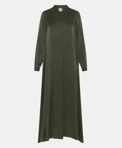 Best ROBE ATENA EN SOIE SANDWASHED UNIE - Femme Robes