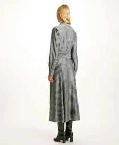 Online ROBE CONSTANT EN JERSEY LUREX - GRIS MULTICOLORE Femme Robes