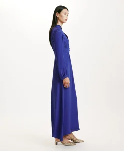 Clearance ROBE JISHO EN MÉLANGE DE SOIE CRÊPE - Femme Robes
