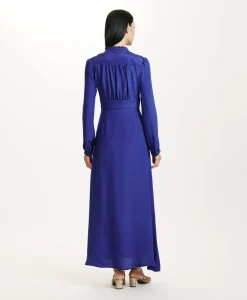 Clearance ROBE JISHO EN MÉLANGE DE SOIE CRÊPE - Femme Robes
