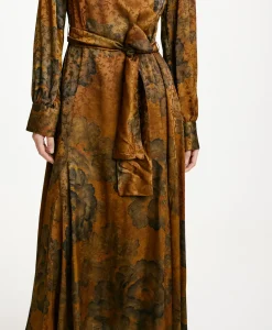 Best ROBE MIWA EN VISCOSE JACQUARD IMPRIMÉE - Femme Robes