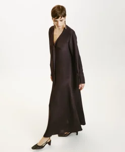 ROBE TAIKI EN MÉLANGE DE SOIE CRÊPE - Femme Robes