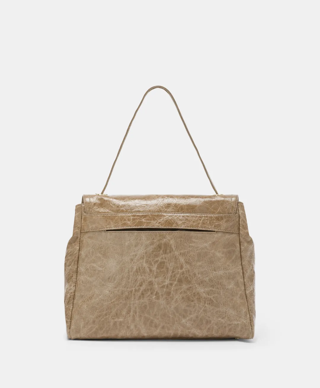 Discount SAC FLORE EN CUIR NAPLAK - Femme Sacs Et Pochettes