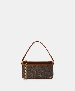 Outlet SAC KUROI BIS EN GLITTER AVEC VELOURS - Femme Sacs Et Pochettes