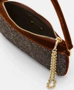 Outlet SAC KUROI BIS EN GLITTER AVEC VELOURS - Femme Sacs Et Pochettes