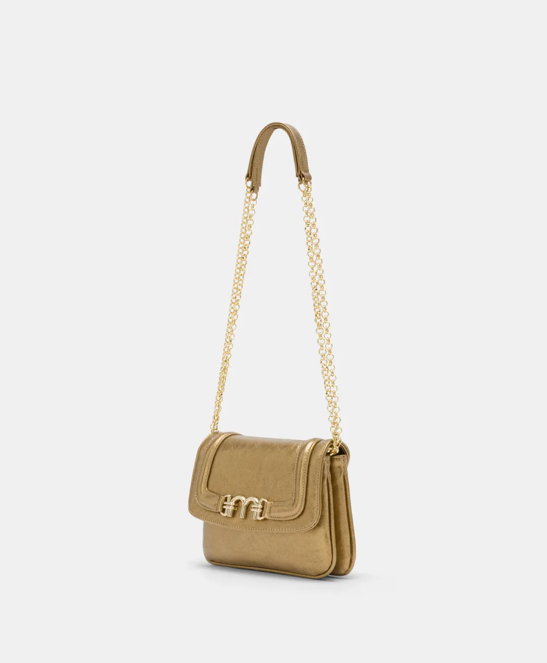 Discount SAC MIMI' FLE EN ÉCO-CUIR LAMINÉ - Femme Sacs Et Pochettes