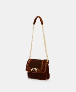 Discount SAC MIMI' FLORE EN VELOURS LISSE - Femme Sacs Et Pochettes
