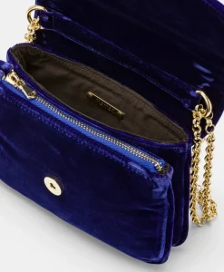 New SAC MIMI' FLORE EN VELOURS LISSE - Femme Sacs Et Pochettes