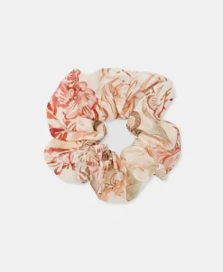 Discount SCRUNCHIE EN SOIE IMPRIMÉ - ROSE MULTICOLORE Femme Accessoires Pour Cheveux