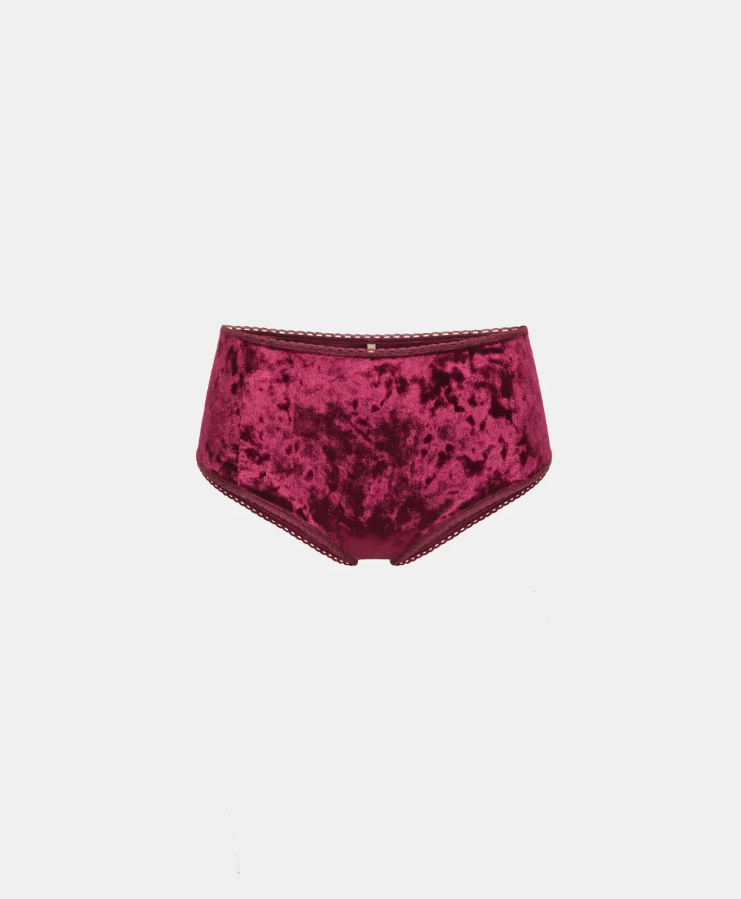 Hot SLIP YORIE EN VELOURS STRETCH - Femme Culottes