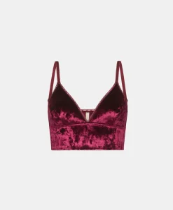 Outlet SOUTIEN-GORGE NIKKI EN VELOURS STRETCH - Femme Soutiens-Gorge