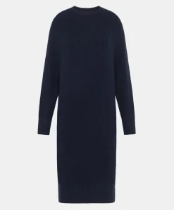 Sale TRICOT FUYO À CÔTES EN LAINE MÉRINOS - Femme Robes