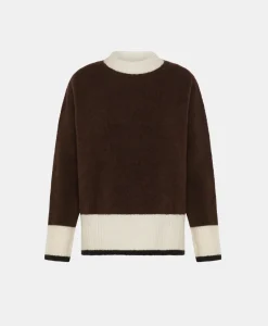 Discount TRICOT INU EFFET JERSEY COLOR BLOCK - Femme Mailles