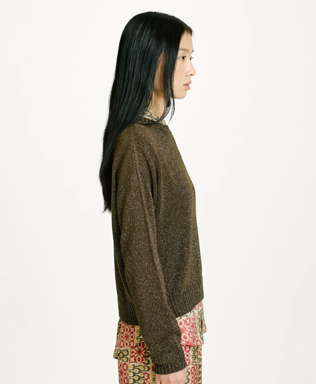 Discount TRICOT KARASU EN LUREX - Femme Mailles